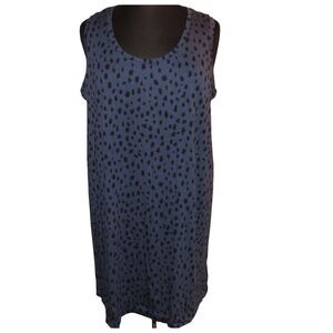Wildfox Women's Cheetah Print Sleeveless Nightgown Size XXL 2XL
